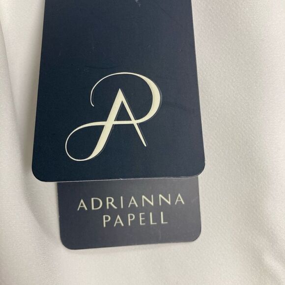 ADRIANNA PAPELL Women’s‎ White Pants Size 6 Bi Stretch Kate Fit New With Tags - Picture 7 of 12